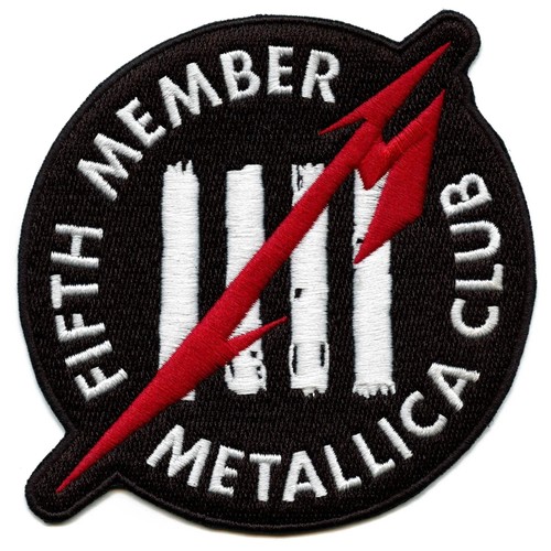 Patch ufficiale metallica - ufficiale,