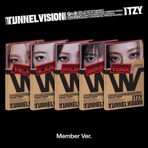 Itzy tunnel vision - vision, 11th