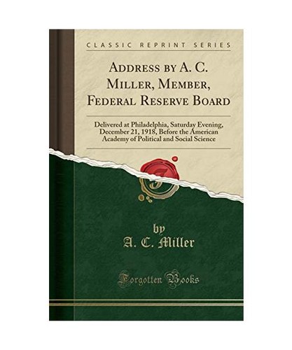 Address c miller - c.,