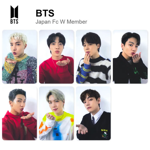 Bts japan member fotocard - bts,