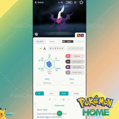 Shiny darkrai carta - shiny,